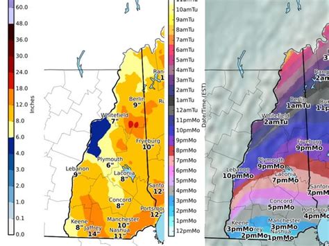 Updated NH Storm Info: Up To 14 Inches Of Snow Through Tuesday ...