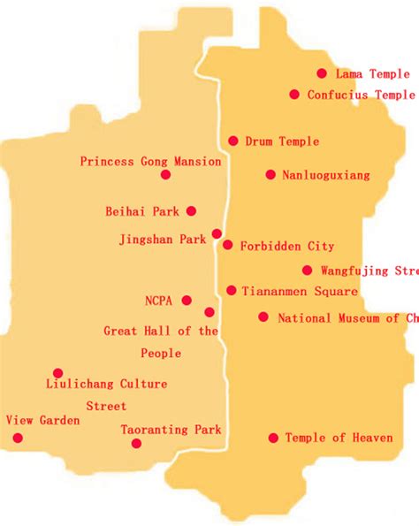 Map Of Beijing Districts