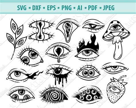 Halloween Eyes Svg Eyes Svg Creepy Eye Svg Eyelashes Svg - Etsy