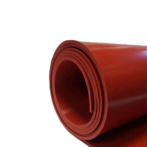 1/8" X 36" X 35' - Red FDA Silicone Rubber Sheet Roll | Atlanta Rubber ...