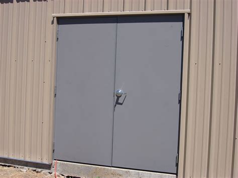 Hollow Metal Double Doors - Parker Custom Security