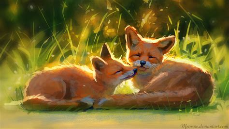 Cute Kawaii Fox Wallpapers - Top Free Cute Kawaii Fox Backgrounds - WallpaperAccess