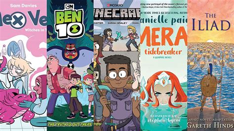 5 Graphic Novels for Middle Graders, Tweens, and Teens