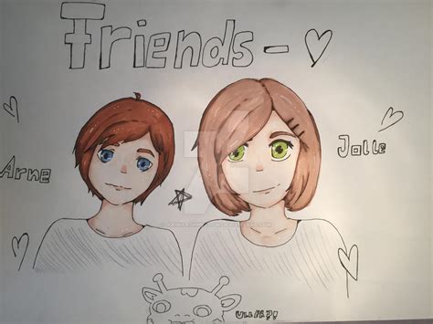 Drawing my friends and me! by arimarshmellow on DeviantArt