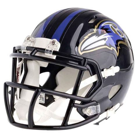 Baltimore Ravens Riddell Speed Mini Football He... | Speedy Cheetah