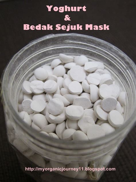 My Organic Journey: Yoghurt with Bedak Sejuk ( Cooling Rice Powder ) Mask