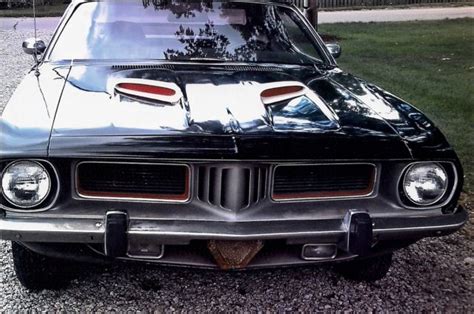 1974 CUDA, BLACK/WHITE/BLACK INTERIOR/2DOOR/GOOD CONDITION for sale in ...