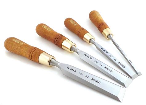 Narex 4 Piece Premium Bevel Edge Chisel Set (863201) — Taylor Toolworks