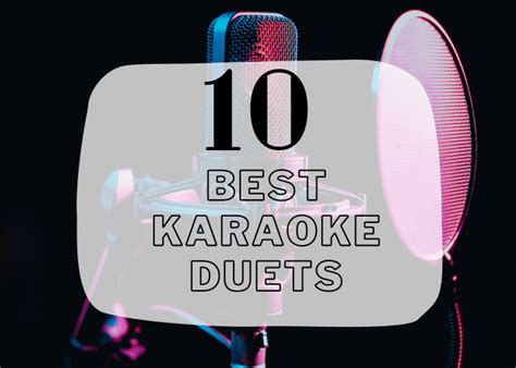 10 Best Karaoke Duets (Male + Female) of All Time - HubPages