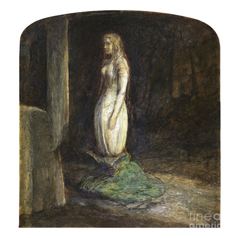 The Eve Of St Agnes, 1850 Painting by John Everett Millais - Pixels