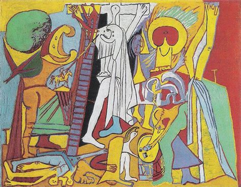 La crucifixión (Época Surrealista) | Pablo picasso art, Pablo picasso paintings, Picasso art