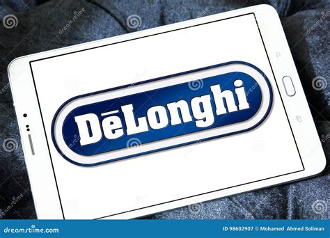DeLonghi logo editorial photography. Image of appliances - 98602907