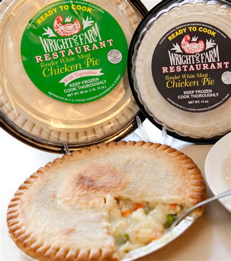 Wright's Farm Chicken Pie (28 oz.) | No Vegetables - Wright's Gift Shop