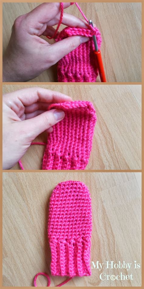 My Hobby Is Crochet: Toddler Mittens - Free Crochet Pattern with Tutorial