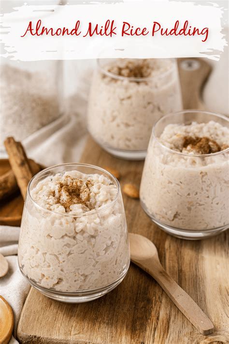 Easy Almond Milk Rice Pudding - Whole Food Bellies