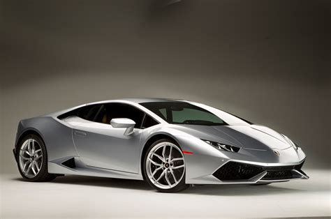 Fondos de Pantalla Lamborghini Huracan, LP610-4 Lujo Plata color Coches descargar imagenes