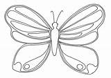Butterflies Coloring Pages To Color For Kids  sketch template