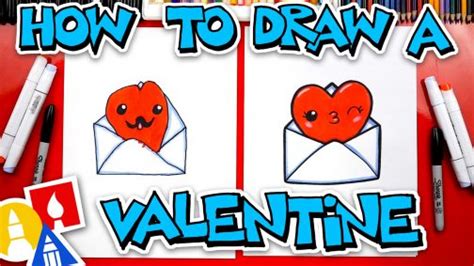 Valentine's Day Archives - Art For Kids Hub