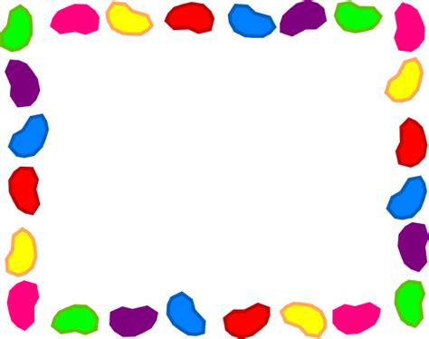 Jelly Bean Border - ClipArt Best