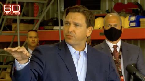 Florida's DeSantis, "60 Minutes" clash over COVID vaccine rollout