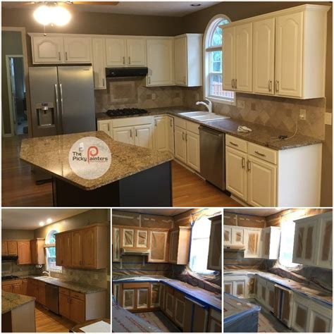 How much does kitchen cabinet painting cost? - The Picky Painters - Berea, OH