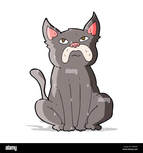 cartoon grumpy little dog Stock Vector Image & Art - Alamy