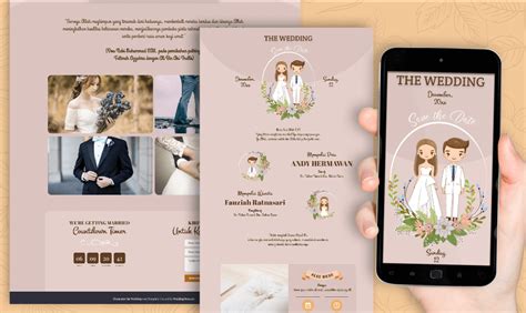 Download Template Undangan Digital Pernikahan I Gratis