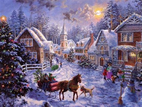 Yahoo Ricerca immagini | Christmas canvas, Christmas scenes, Magical christmas