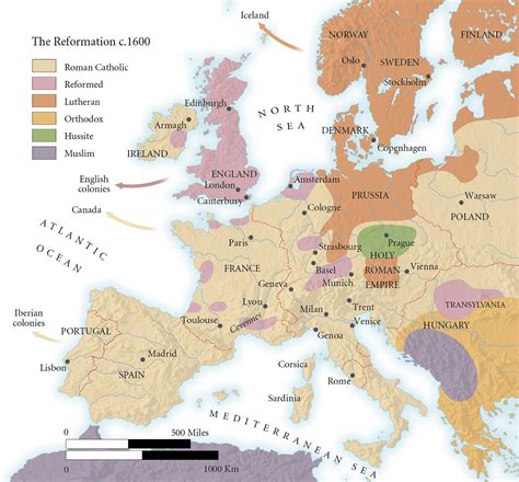 Bill Donohoe - Illustrator - The Reformation Map