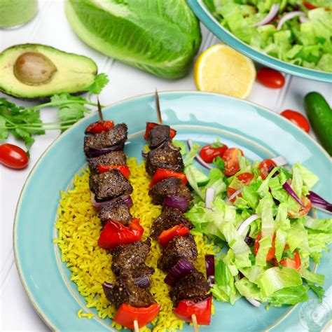 Broiled Lamb Shish Kabobs : Lamb Shish Kabobs with Grilled Vegetables ...