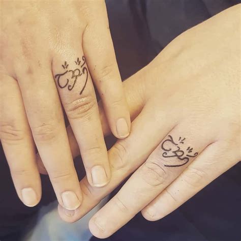 Top 59 Best Wedding Ring Tattoo Ideas - [2021 Inspiration Guide]