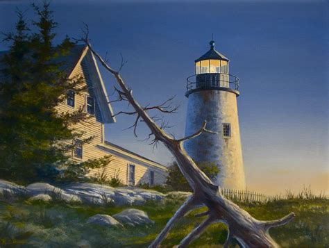 Pemaquid Lighthouse, Maine | Lighthouse, Lighthouse art, Ship paintings