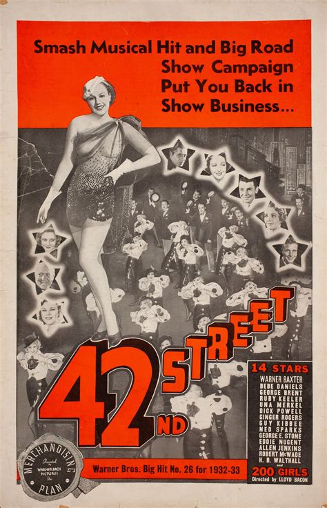 42nd Street 1933 U.S. Pressbook - Posteritati Movie Poster Gallery