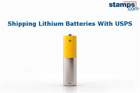 USPS Mailing Standards For Lithium Batteries - Stamps.com Blog