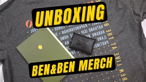 Unboxing Ben&Ben Merch | ASMR + review - YouTube