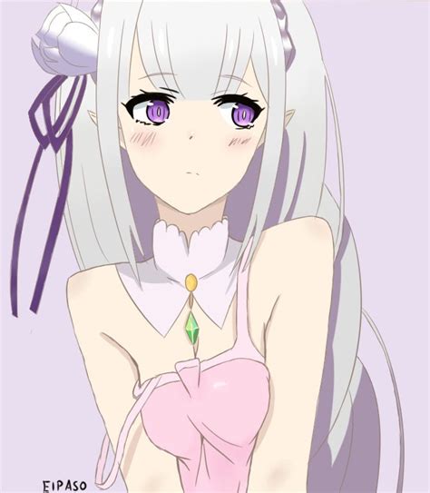 [Media] Emilia. Just Emilia. Fan Art. : r/Re_Zero