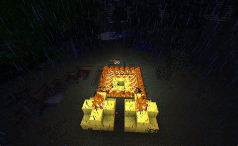 Herobrine shrine/base Minecraft Project