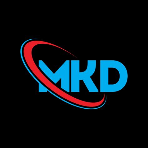 logotipo mkd. letra mkd. diseño del logotipo de la letra mkd. Logotipo ...