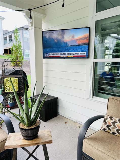 Outdoor TV Mounting Considerations - The TV Mount Men