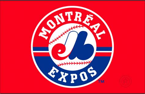 Montreal Expos Logo - Primary Dark Logo - National League (NL) - Chris ...