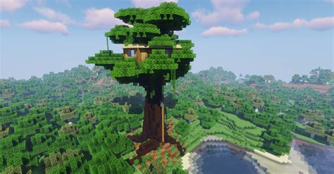 Tree House! : r/Minecraft