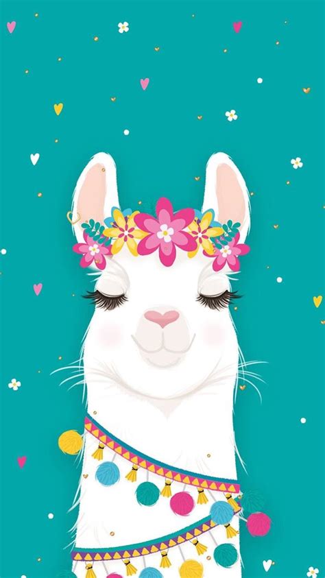 Pin by Carina Varella on Papel de Parede Celular | Cute alpaca, Cute wallpapers, Cute llama