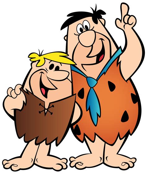 Fred Flintstone And Dino Transparent Png Clip Art Image Animated ...