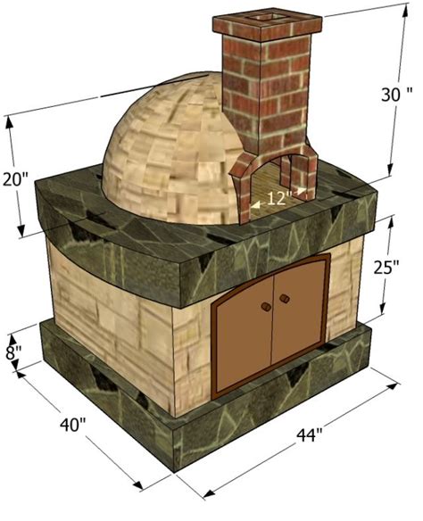 Outdoor Wood Pizza Oven Plans - Image to u