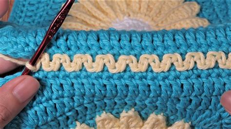 Join Squares Idea in Crochet No2 | Castle Line Slip Stitch Join - YouTube