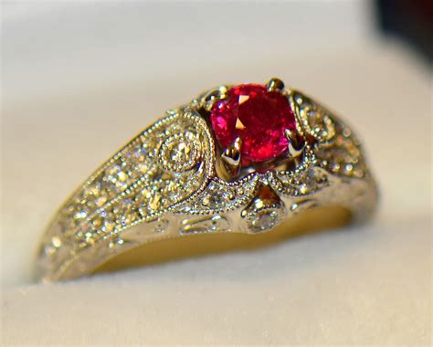 Ruby Engagement Rings • Meaning • Vintage Ruby Rings | FW Custom Jewelry