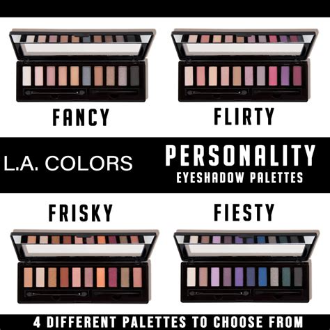 LA Colors Personality Palette Eyeshadow - Janet's Closet