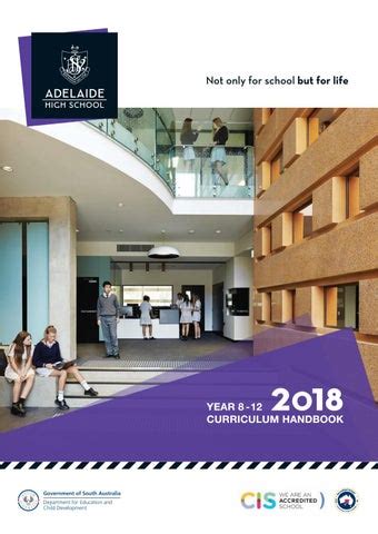 Curriculum handbook 2018 by Adelaide High School - Issuu