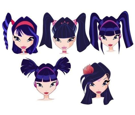 Musa's Hairstyle from Magic Winx to Harmonix | Club hairstyles, Winx club, Fairy artwork