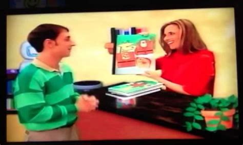 Blue's Clues Steve and Marlee Sign Language Promos [Animals Book Giraffe Monkey and Fish ...